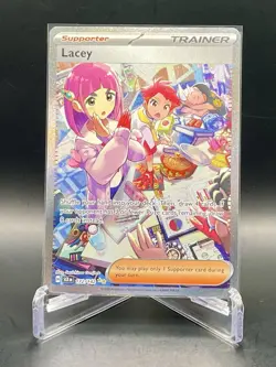 Lacey 172/142 Stellar Crown Special Illustration Rare Full Art Pokemon TCG NM/M - Image 1