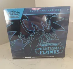 Pokemon TCG - Mega Evolution Phantasmal Flames ETB IN HAND - Image 1