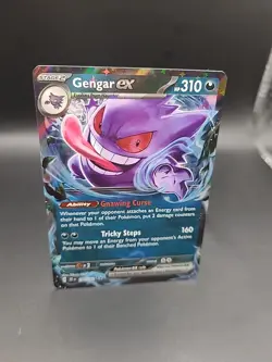 Pokemon TCG - Gengar ex 104/162 Temporal Forces Double Rare Holo - Image 2