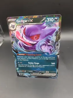 Pokemon TCG - Gengar ex 104/162 Temporal Forces Double Rare Holo - Image 3