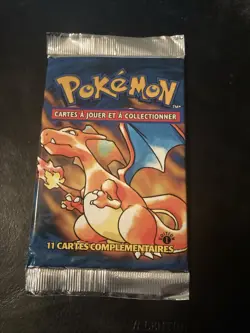 Pokemon booster pack Base Set French 1st Edition - Image 1