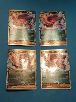 Pokemon Temporal Forces Gengar ex 104/162 Ultra Rare x4 - Image 3