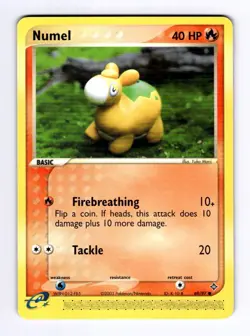 Numel - 69/97 Dragon #69 (2003) Common LP Pokemon - Image 1