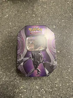 Pokemon TCG Necrozma GX Mysterious Powers Tin - Image 1