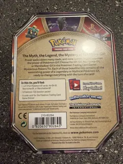 Pokemon TCG Necrozma GX Mysterious Powers Tin - Image 2