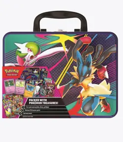 Pokemon TCG 2025 Fall Collector Chest Tins Factory Sealed Chest - Image 1