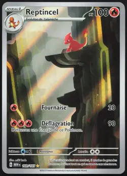 Carte Pokemon Reptincel 169/165 Holo 151 Francais - Image 1