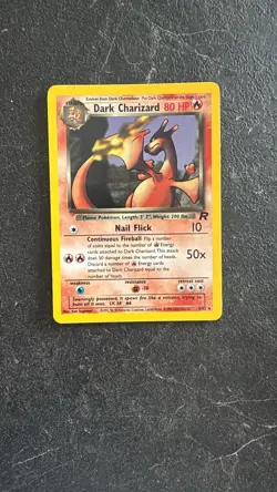 Dark Charizard Holographic 4/82 from the first Team Rocket's Pokemon Set - Image 1