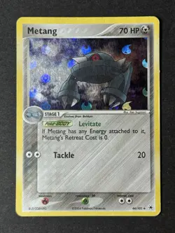 Metang 44/101 Reverse Holo EX Hidden Legends Pokemon TCG MP - Image 1