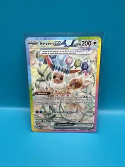 Pokemon TCG Eevee EX Prismatic Evolutions Special Illustration Rare 174 - Image 2