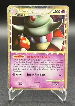 Pokemon Slowking 85/90 - HGSS Undaunted 2010 - Holo Rare Prime - English - LP - Image 1