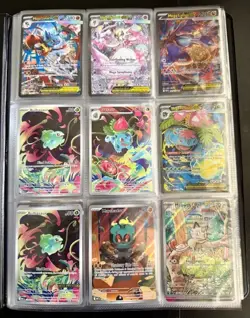 Pokemon Mega Evolution Hit Binder (126 Cards). Mega Evo & Phantasmal Flames - Image 1