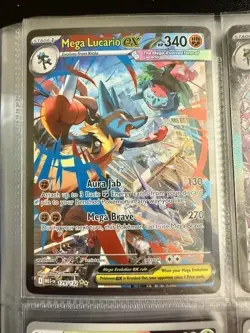 Pokemon Mega Evolution Hit Binder (126 Cards). Mega Evo & Phantasmal Flames - Image 3