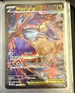 Pokemon Mega Evolution Hit Binder (126 Cards). Mega Evo & Phantasmal Flames - Image 5