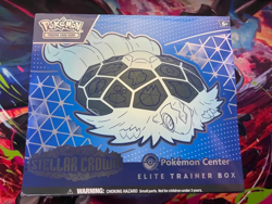 Pokemon TCG: Stellar Crown Pokemon Center ETB (Damaged Corners - See pictures) - Image 1