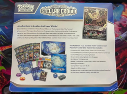Pokemon TCG: Stellar Crown Pokemon Center ETB (Damaged Corners - See pictures) - Image 2