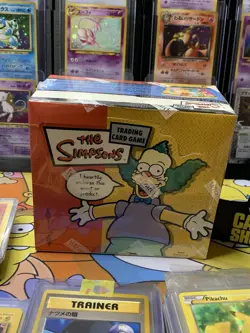 THE SIMPSONS Trading Card Game SEALED Booster Pack x1 VINTAGE WOTC TCG Pokemon - Image 4