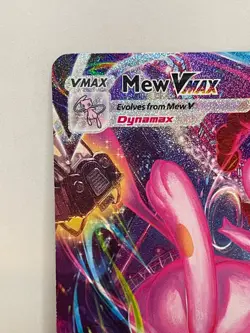 Mew VMAX Alternate Art Pokemon TCG Fusion Strike 269/284 Secret Rare - Image 2