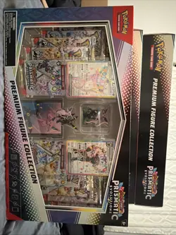 POKEMON TCG Prismatic Evolutions Premium Figure Collection Sealed Lot of 6 - Image 2
