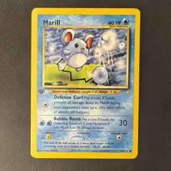 Marill 66/111 Neo Genesis Regular 1st Edition Pokemon MJ - Image 1