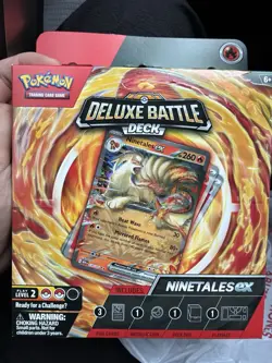 Pokemon TCG Ninetales EX Deluxe Battle Deck - Image 1