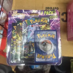 Pokemon TCG Walgreen's Lightning Set 4 Packs + 1 Bonus Card 97712544540 - Image 1