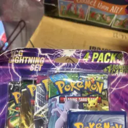 Pokemon TCG Walgreen's Lightning Set 4 Packs + 1 Bonus Card 97712544540 - Image 2