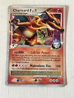 Charizard G Lv. X Black Star Promo MP Holo DP45 2009 Pokemon TCG Card - Image 1