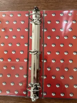 Pokemon Pikachu Nintendo 3 Ring Binder 1995 Excellent Condition - Image 3
