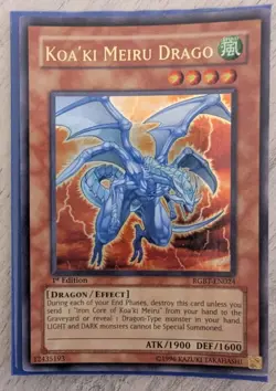 Koa'Ki Meiru Drago RGBT-EN024 Ultra Rare 1st Edition YuGiOh Card - Image 1