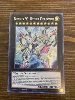 Yu-Gi-Oh! TCG Number 99: Utopia Dragonar Brothers of Legend BROL-EN057 1st... - Image 1