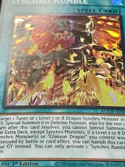 Crimson Dragon + Synchro Rumble + Snake-Eyes Vengeance Dragon | YuGiOh! - Image 4