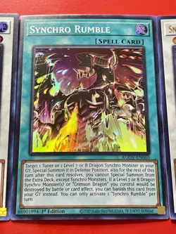 Crimson Dragon + Synchro Rumble + Snake-Eyes Vengeance Dragon | YuGiOh! - Image 5