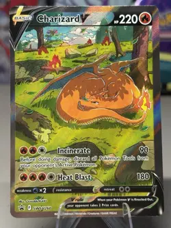 Pokemon TCG Charizard V SWSH260 Sword & Shield Promo Card TCG - Image 1