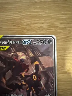 Pokemon Card Umbreon & Darkrai GX SM241 Sun & Moon Black Star Jumbo Promo NM - Image 3