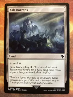 MTG 10 x Land Card Lot (3 x Uncommon, 7 x Common) Commander: FINAL FANTASY NM!! - Image 2