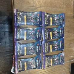 Magic the Gathering ​TCG: Wilds of Eldraine 12 cards Set Booster Pack Lot Of 8 - Image 1