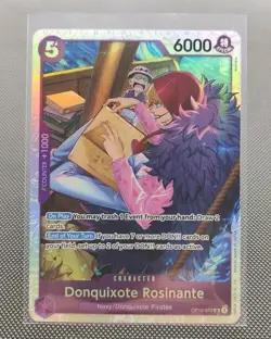 Donquixote Rosinante OP10-072 English SR Royal Blood One Piece Card Game - Image 1