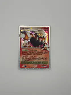 Pokemon TCG - Heatran Lv. X DP31 Diamond & Pearl Promo Holo Ultra Rare Card LP - Image 1