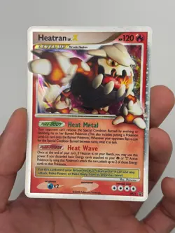Pokemon TCG - Heatran Lv. X DP31 Diamond & Pearl Promo Holo Ultra Rare Card LP - Image 3