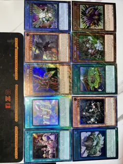 Yu-Gi-Oh Platinum Secret Rare Card Lot 10 Count 2020 1st Edition Near Mint ! - Image 2