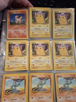 Pokemon Base Edition Cards Lot Collection of 264 - Image 5
