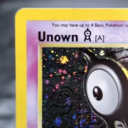 Unown A Holo Foil 14/75 Neo Discovery Pokemon Card WOTC NM Unlimited Vintage - Image 3