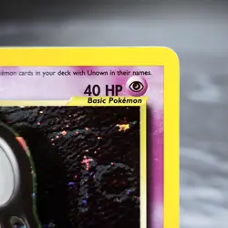 Unown A Holo Foil 14/75 Neo Discovery Pokemon Card WOTC NM Unlimited Vintage - Image 4
