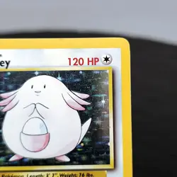 Chansey 3/102 Base Set Holo Rare Unlimited Pokemon TCG Card 1999 WOTC NM ? - Image 4