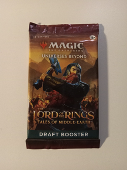 MTG Lord of the Rings Draft Booster Pack, Factory Sealed! (15 cards Each) - Image 1