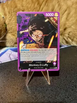 Monkey.D.Luffy - OP05-060 - Leader - Near Mint - English - One Piece Card Game - Image 1