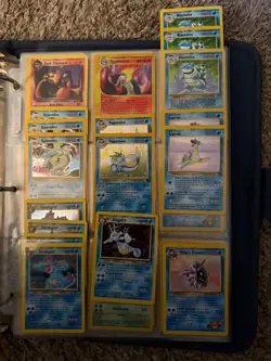 pokemon card collection, base set to team rocket, over 100 rares - Image 3