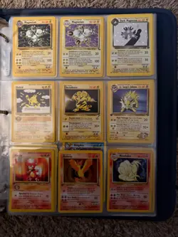 pokemon card collection, base set to team rocket, over 100 rares - Image 4