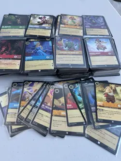 HUGE Disney Lorcana Lot 800+ cards Rise of the Floodborn Commons/Foils - Image 1